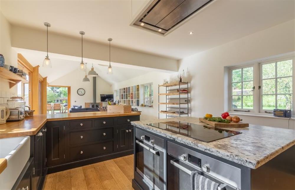 Ground floor: Kitchen with double oven at Gardeners Cottage, Fring near Kings Lynn