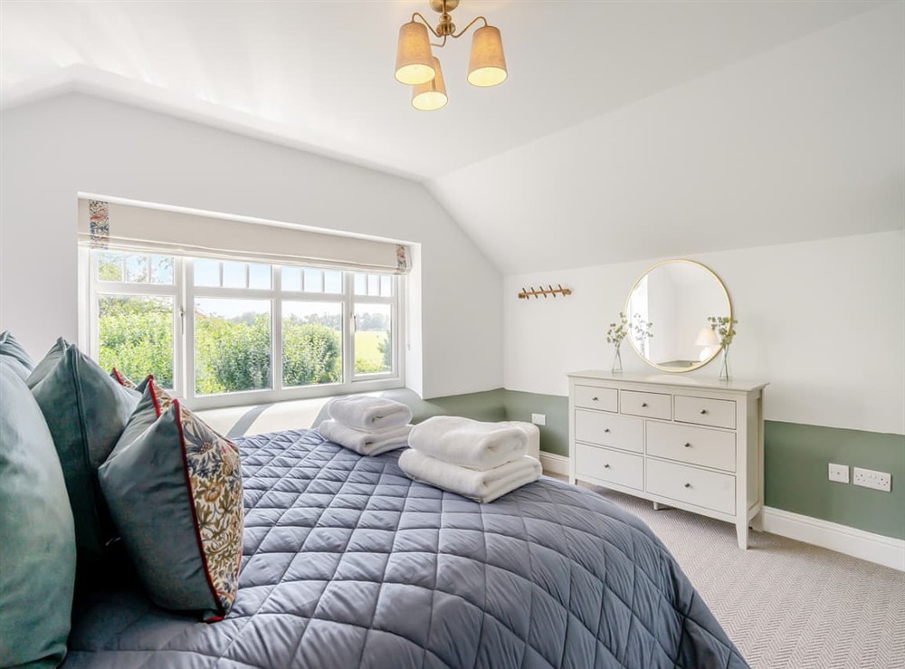 Double bedroom at Gardeners Cottage in Kirkton of Lethendy, Perthshire