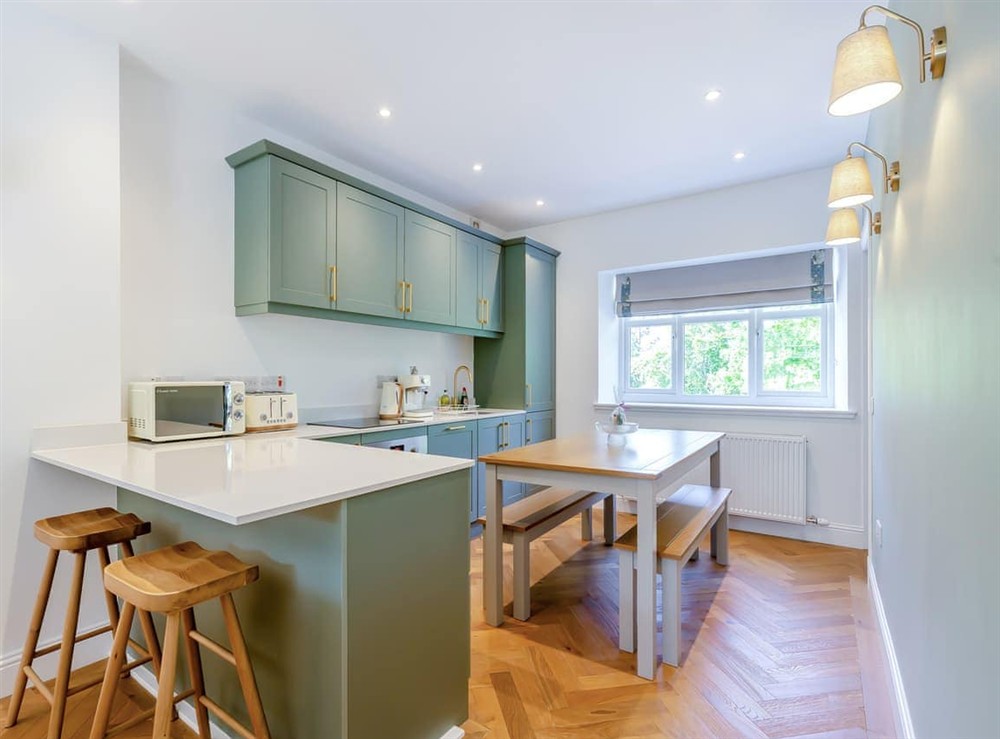 Kitchen at Gardeners Cottage in Kirkton of Lethendy, Perthshire