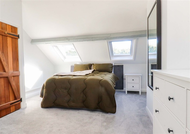 One of the bedrooms at Gardeners Cottage, Lytham St. Annes