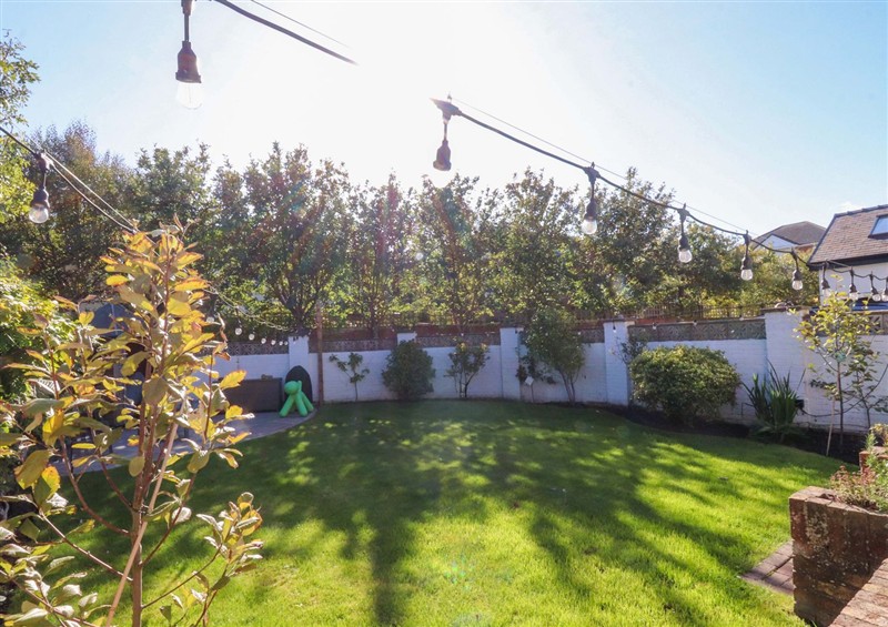 The garden at Gardeners Cottage, Lytham St. Annes