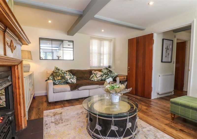 The living room at Gardeners Cottage, Lytham St. Annes
