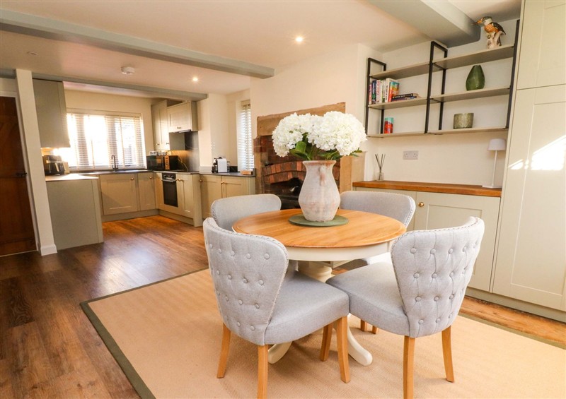 This is the dining room at Gardeners Cottage, Lytham St. Annes