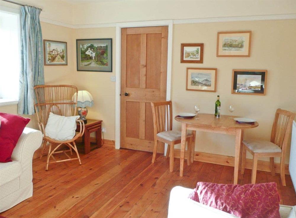 Living room/dining room at Gardeners Cottage in Watermillock, near Ullswater, Cumbria