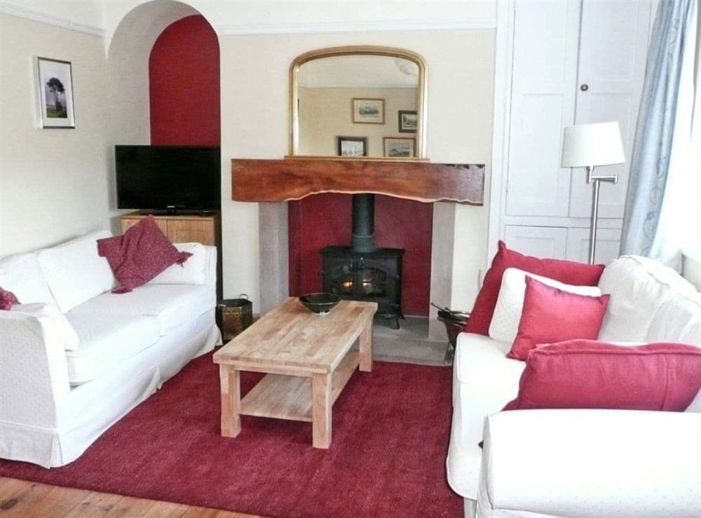Living room at Gardeners Cottage in Watermillock, near Ullswater, Cumbria