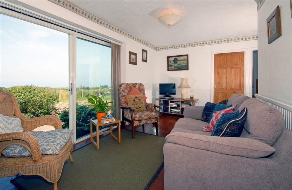 This is the living room at Garn Isaf in Newport, Pembrokeshire, Dyfed