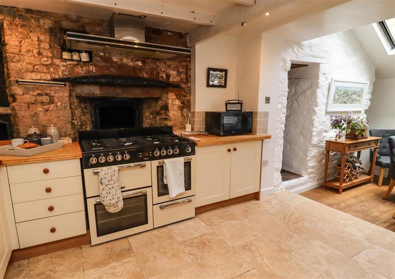 This is the kitchen at Garretts, Kingsand And Cawsand