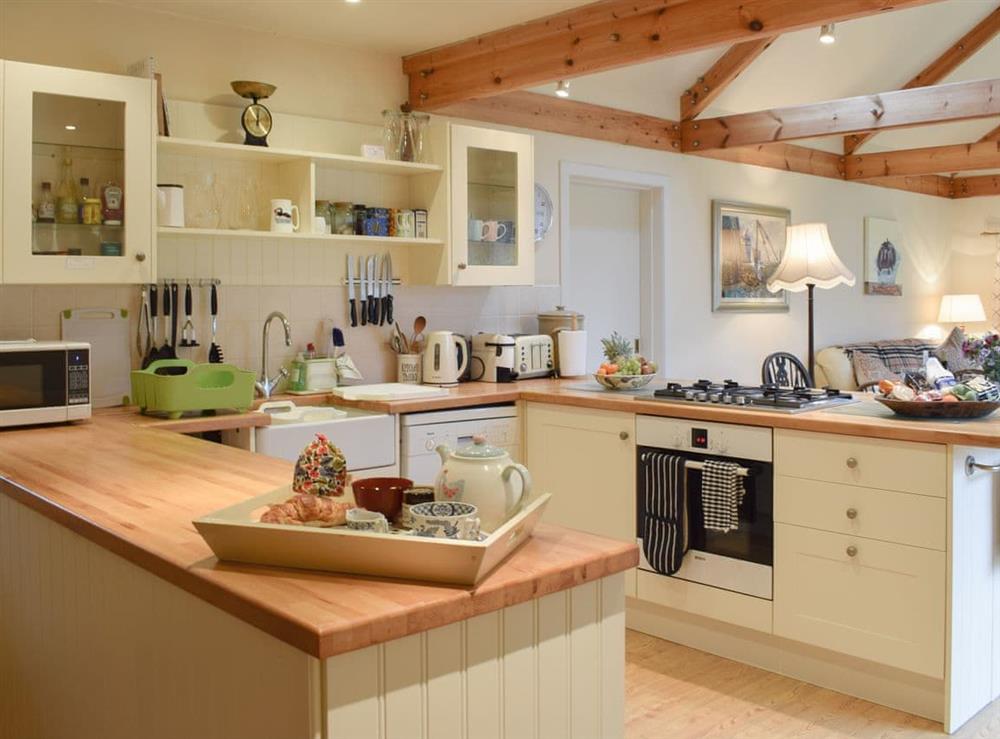 Kitchen at Garrique Cottage in By Kippen, near Stirling, Stirlingshire