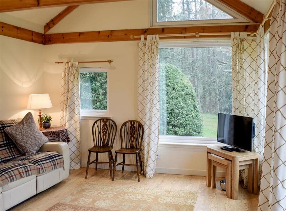 Living area at Garrique Cottage in By Kippen, near Stirling, Stirlingshire