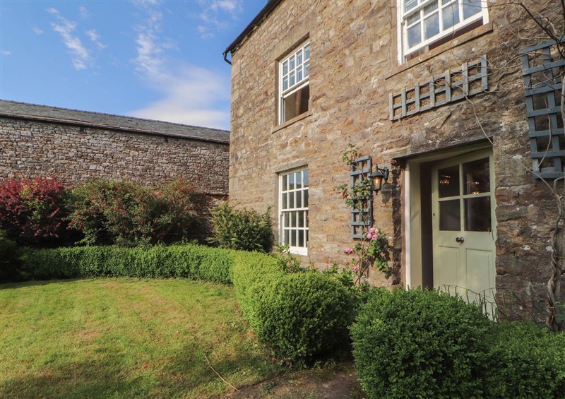 This is the garden at Garsdale Foot, Sedbergh