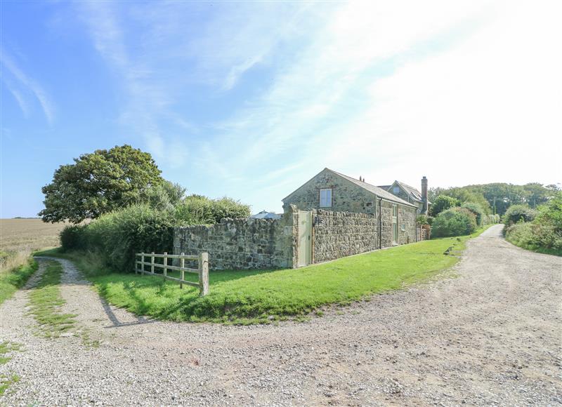 The setting at Garstons Barn, Gatcombe near Newport