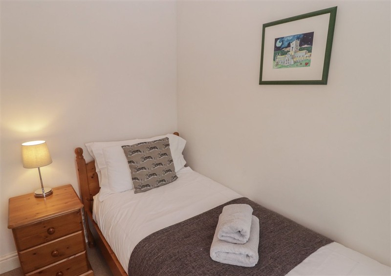 One of the bedrooms at Garth Cottage, St Davids