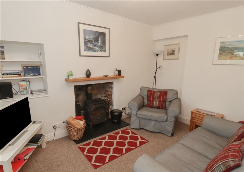 The living room at Garth Cottage, St Davids