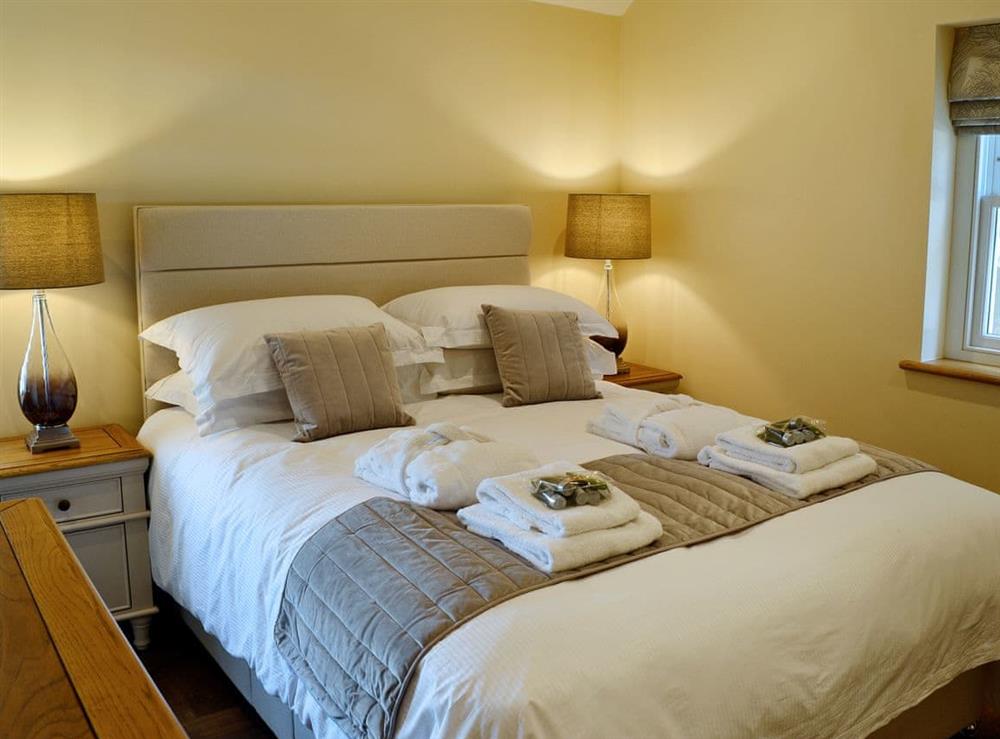 Relaxing double bedroom at Garth Cottage, 