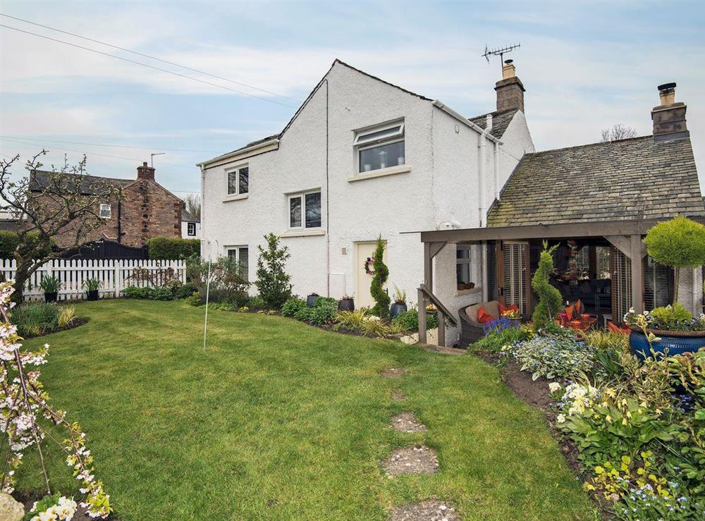 Beautiful award-winning gardens at Garth View in Bolton, near Appleby, Cumbria, England
