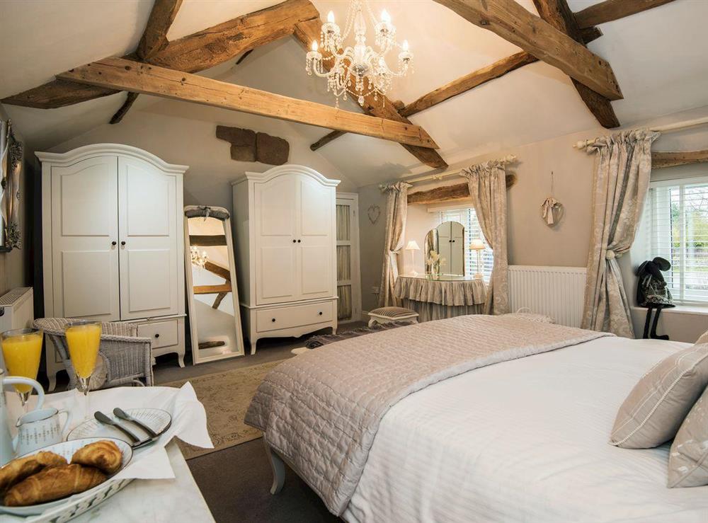 Elegantly decorated double bedroom (photo 3) at Garth View in Bolton, near Appleby, Cumbria, England