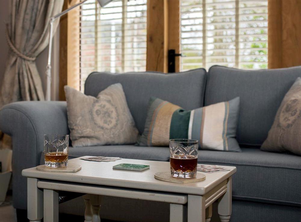 Warm and welcoming living room at Garth View in Bolton, near Appleby, Cumbria, England