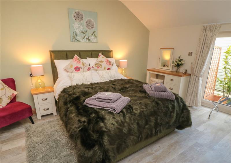 Bedroom at Garthgate Holiday Lodge, Malton