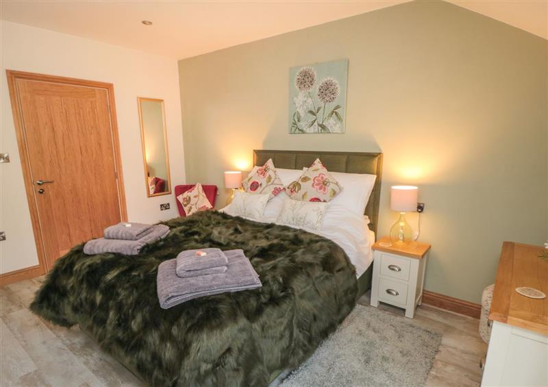 This is a bedroom at Garthgate Holiday Lodge, Malton