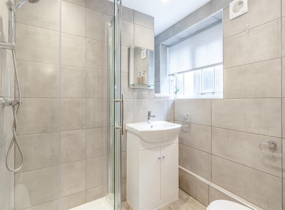 Shower room at Gate House Apartment in Westerham, Kent