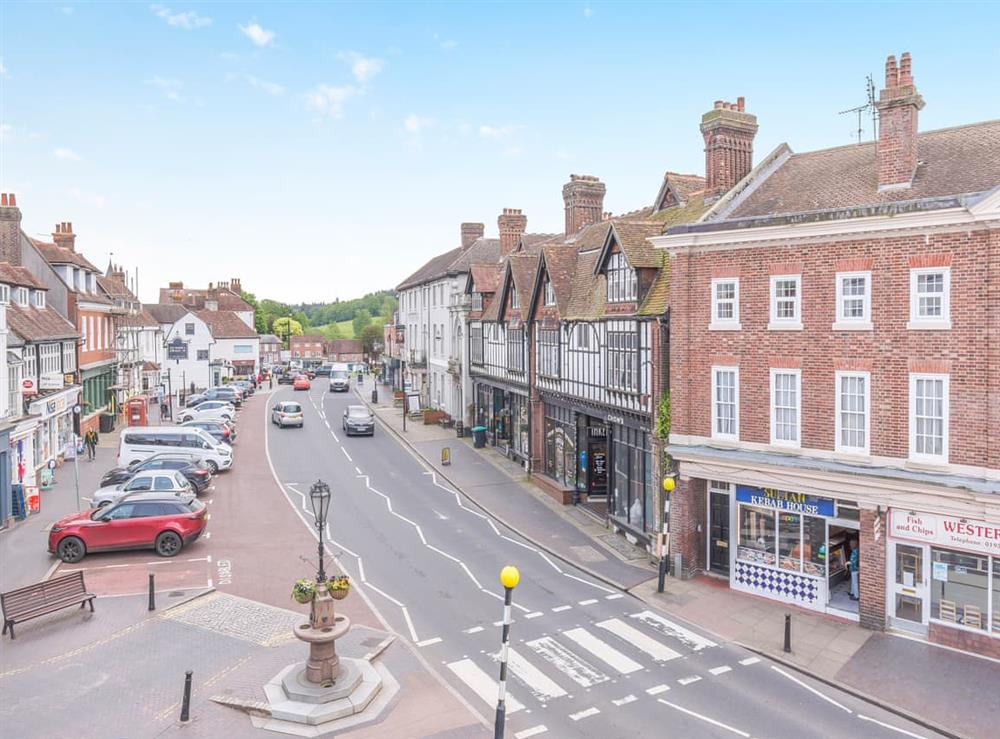 View at Gate House Apartment in Westerham, Kent
