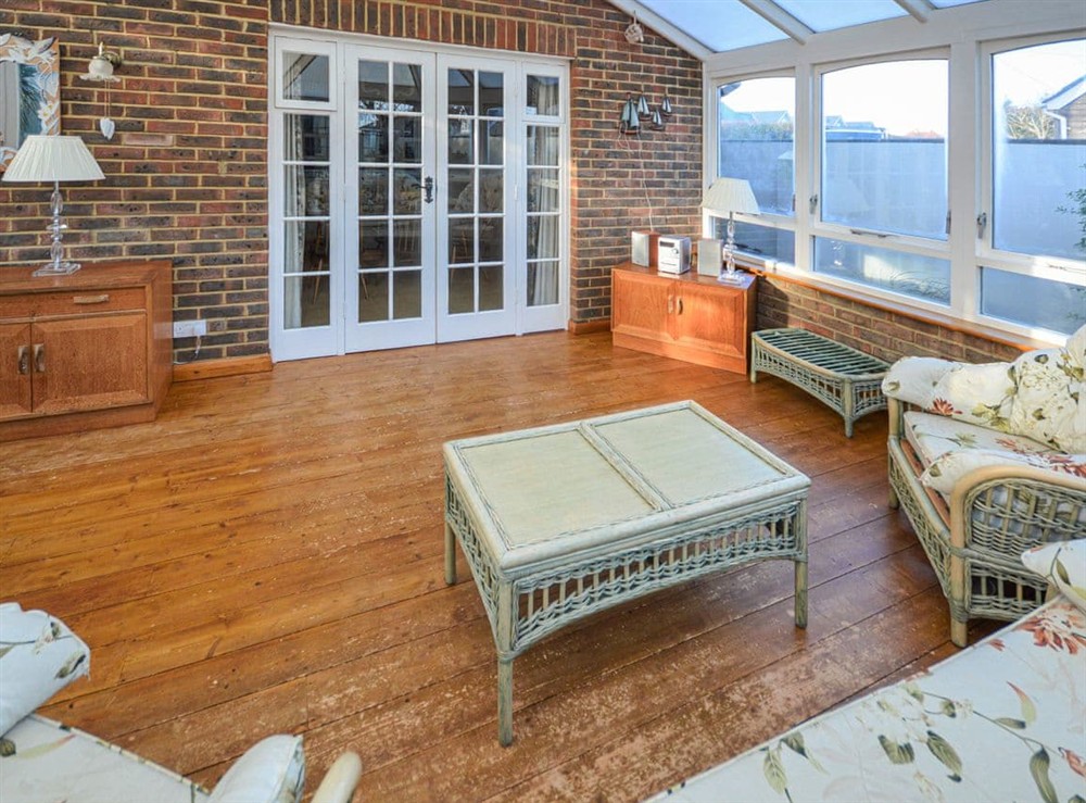 Conservatory at Gate House in Bembridge, Isle of Wight