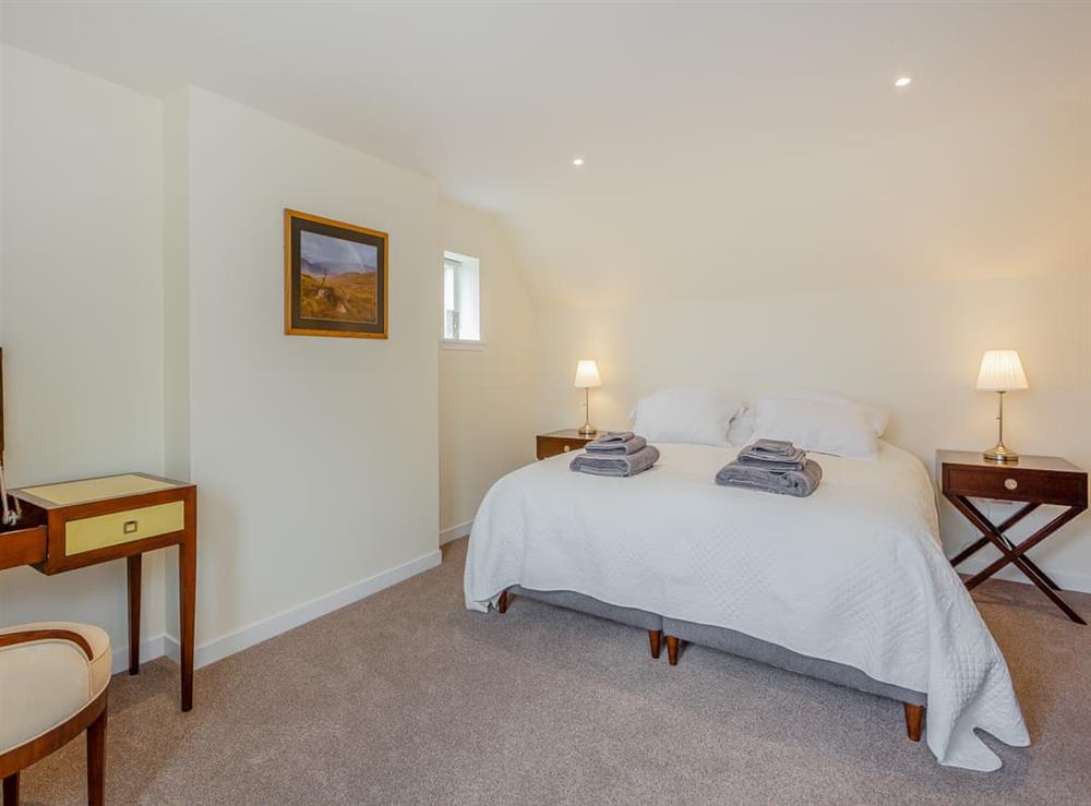 Double bedroom at Gate Lodge in Strathconon, Ross-Shire