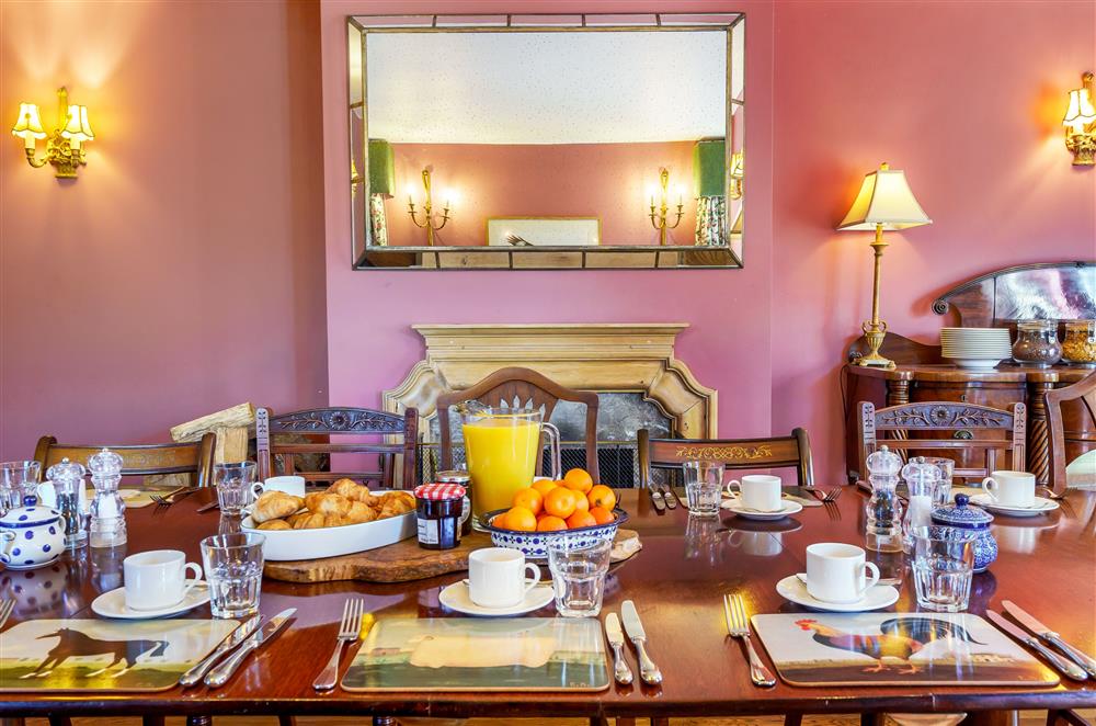 Enjoy meal times together in the spacious dining room at Gate Street Farm House, Bramley, Guildford