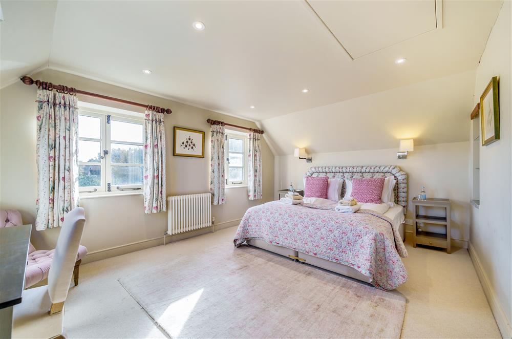 The Master Bedroom, with a 6’ super-king size zip and link bed (photo 2) at Gate Street Farm House, Bramley, Guildford