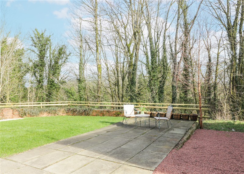 The garden at Gatehouse 2 Cessnock Castle, Galston