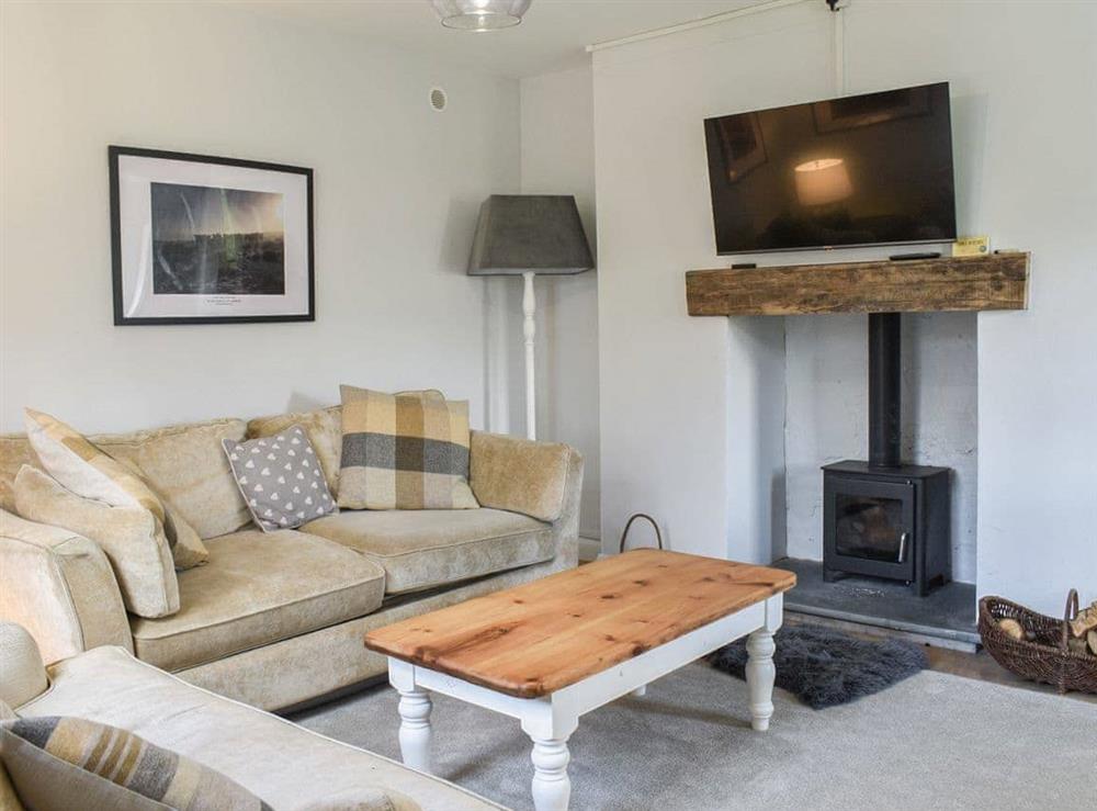 Living room at Gatehouse Lodge in Corwen, Denbighshire