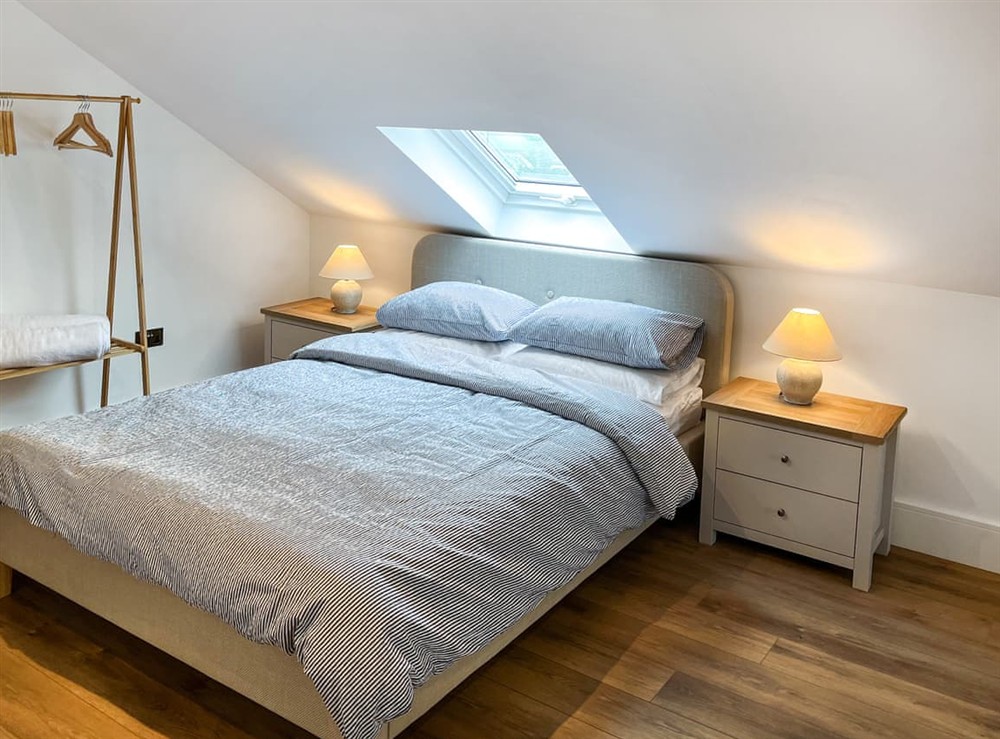 Double bedroom at Gatherley Loft in Brompton On Swale, near Richmond, North Yorkshire