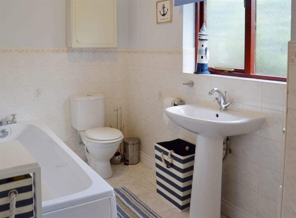 Bathroom at Gearys in Totland Bay, near Freshwater, Isle of Wight