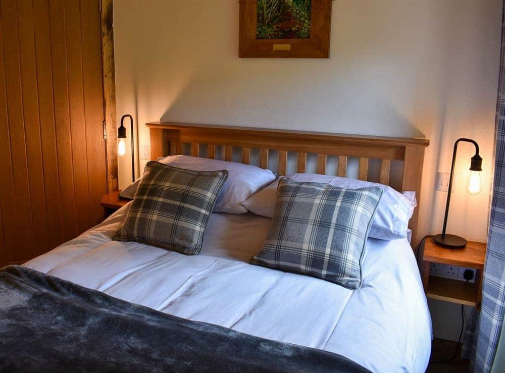 Double bedroom at Gelderslack Barn in Nateby, near Kirkby Stephen, Cumbria