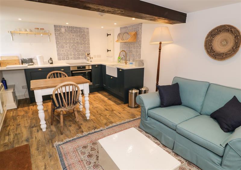 Relax in the living area at Gelli Bach at Gelli Las, Llanbedr
