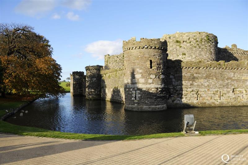 The picturesque Beaumaris Castle at Gelli Gron 4 bed, Criccieth