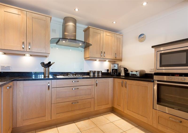 This is the kitchen at Gennaker, Carbis Bay