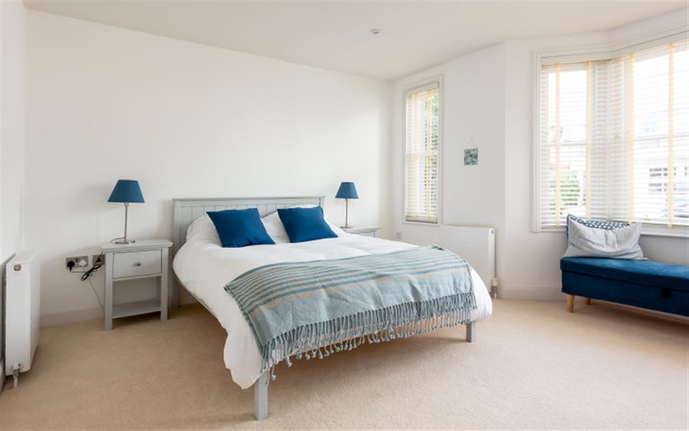 This is a bedroom at Genoa Cottage in Lymington