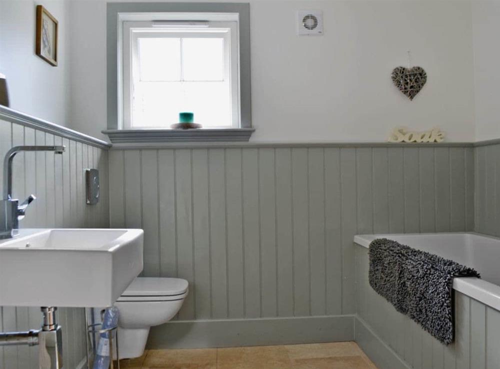 Bathroom at Geordies Byre in Crieff, Perthshire