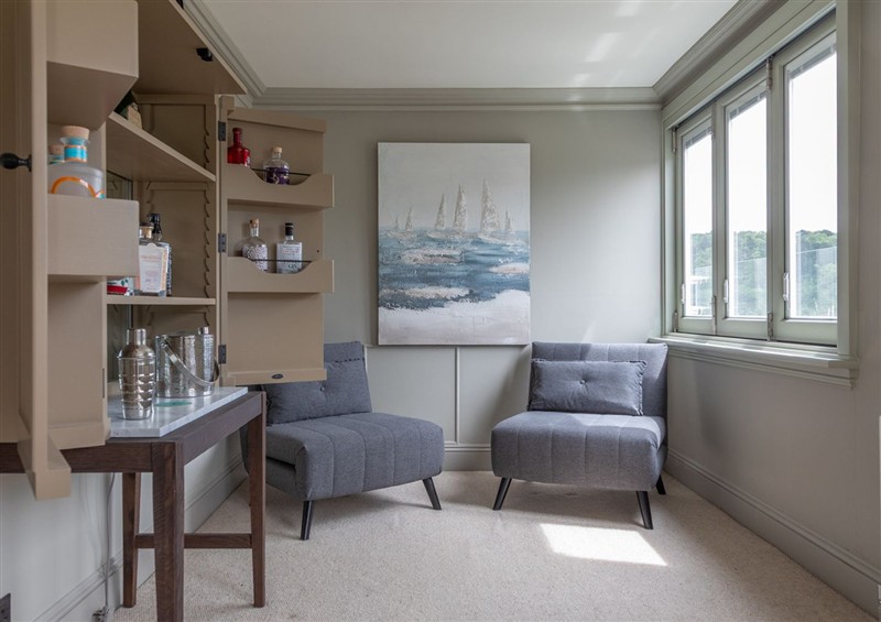 Enjoy the living room at George House, Dartmouth