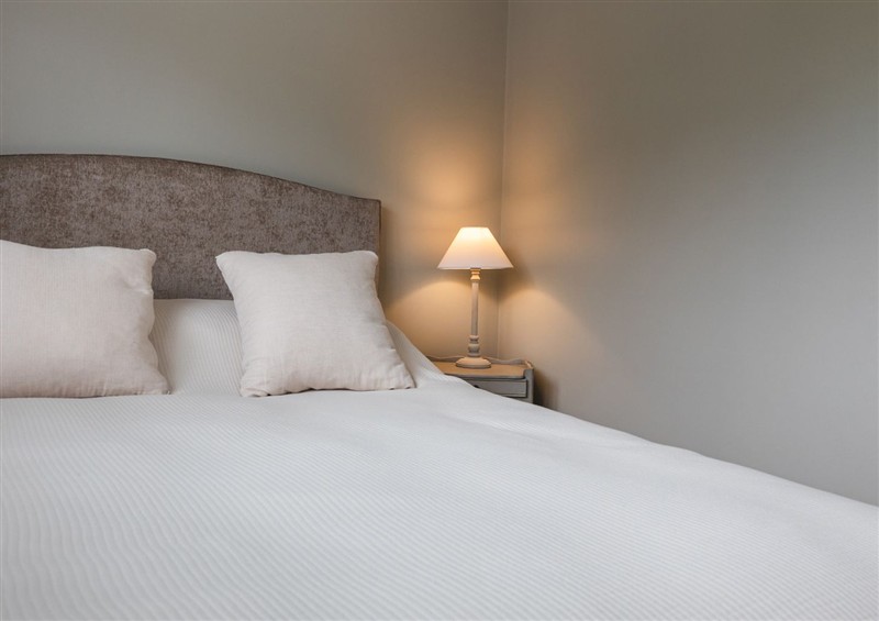 One of the bedrooms at George House, Dartmouth