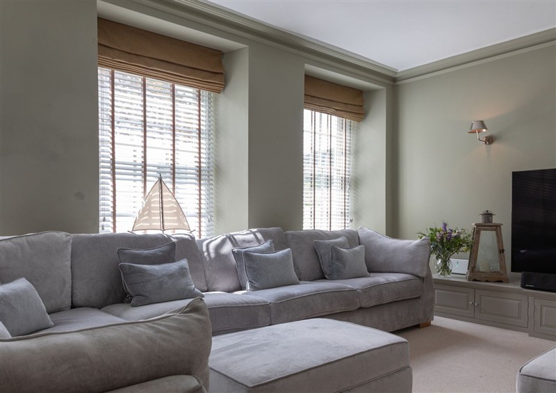 This is the living room (photo 3) at George House, Dartmouth