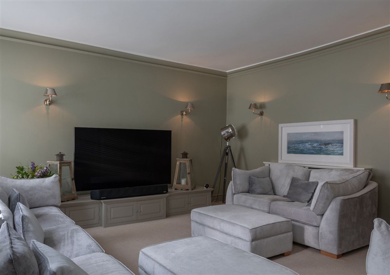This is the living room at George House, Dartmouth