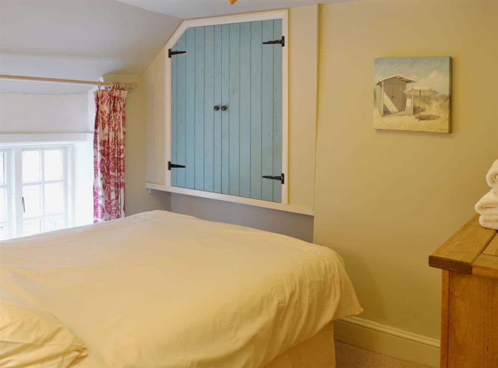 Double bedroom at Georges Cottage in Bucks Mills, near Clovelly, Devon