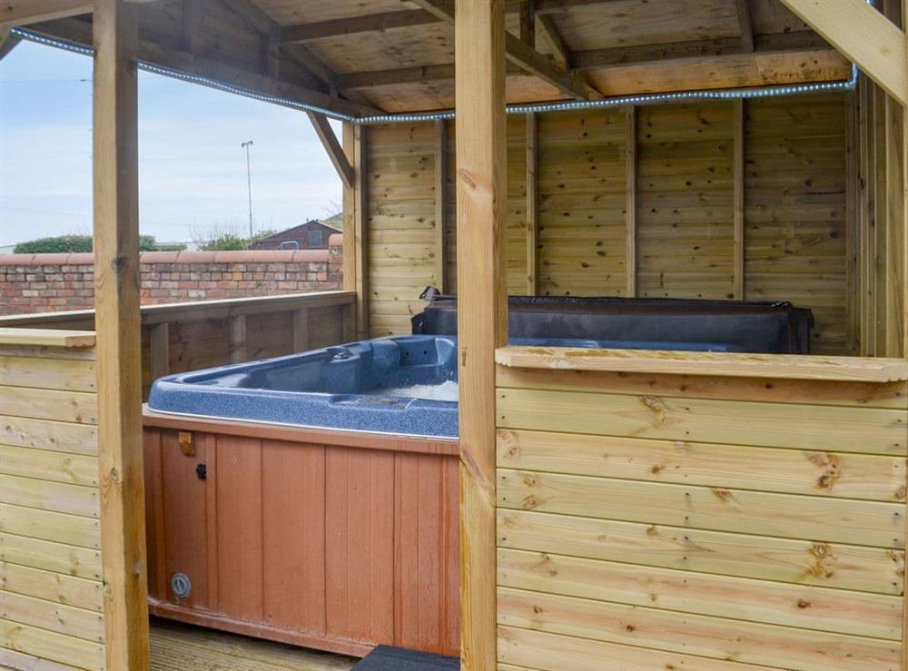 Hot tub at Georges Gaff in Skegness, Lincolnshire
