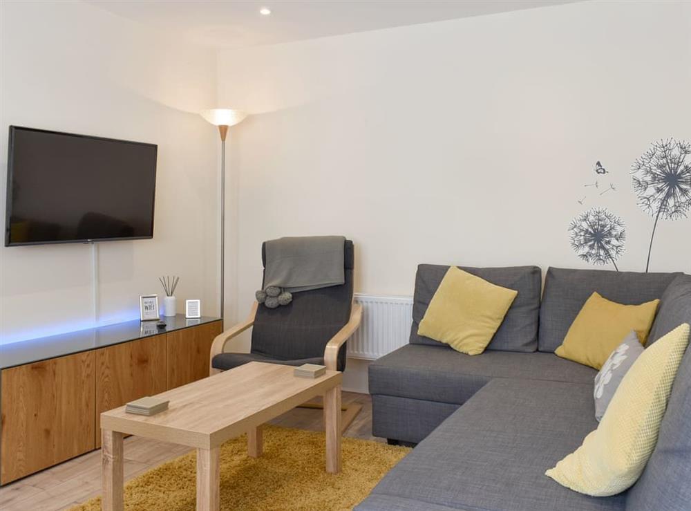 Living area at Georges Retreat in Kendal, Cumbria