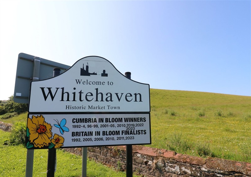 Enjoy the garden at Georgian Town House, Whitehaven