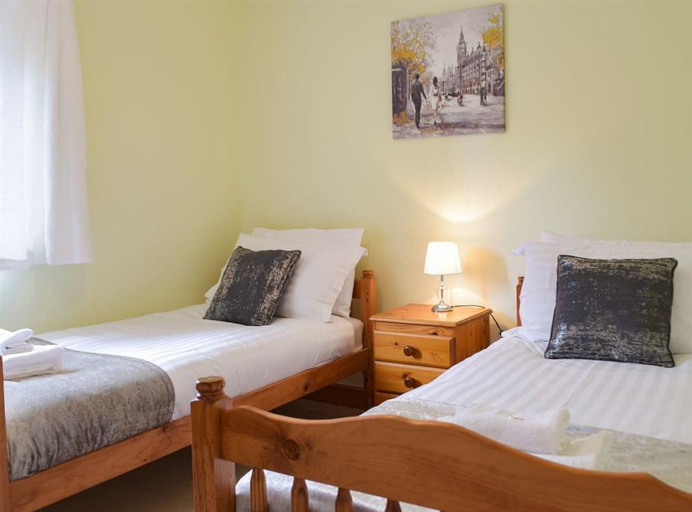 Twin bedroom at Gereden in Hermon, near Crymych, Dyfed