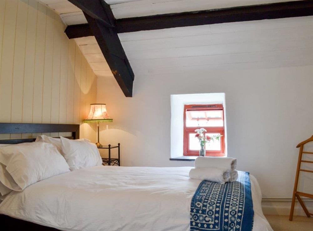 Comfortable double bedroom at Gerlan in Tregaron, Dyfed