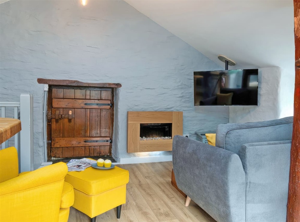 Living area at The Granary, 